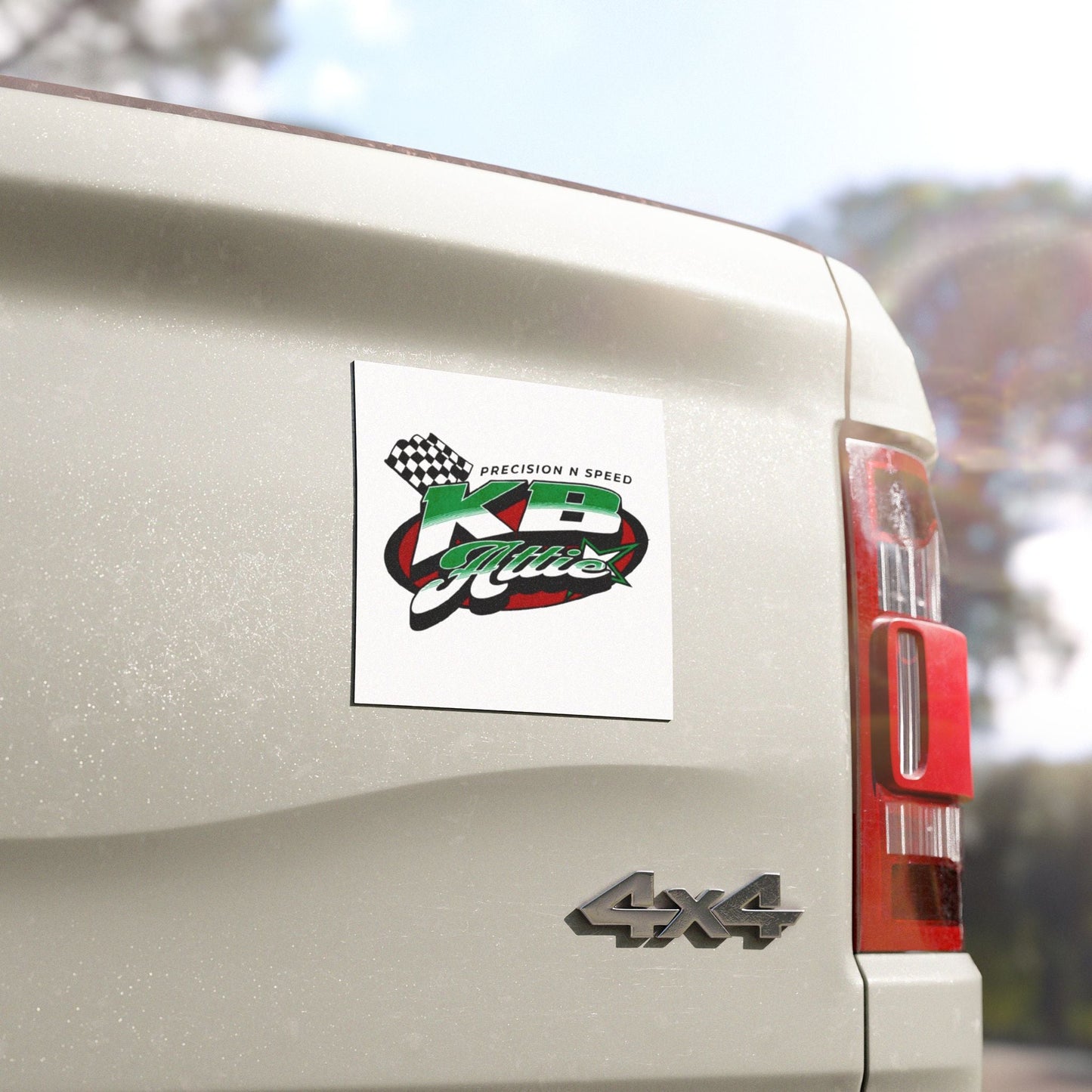 KB Attire Precision N Speed Racing Car Magnet