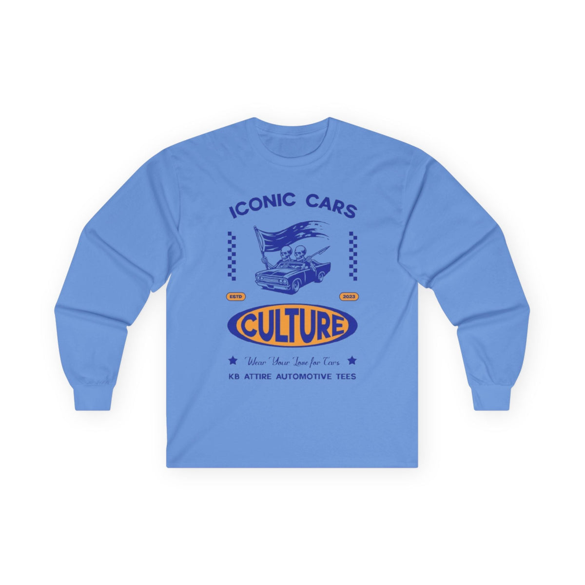 Iconic Cars Culture Long Sleeve Tee