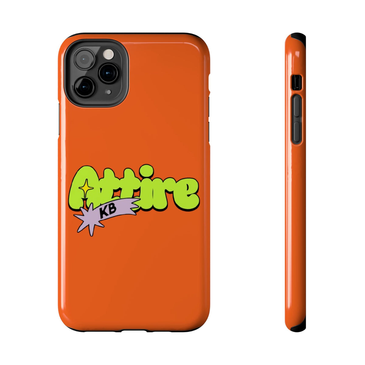 KB Attire Cartoon Phone Case (Orange)