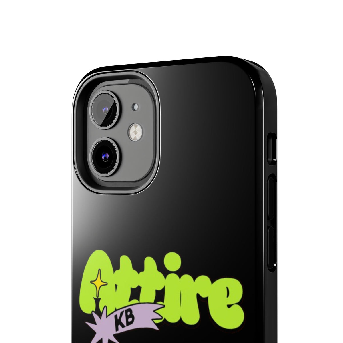 KB Attire Cartoon Phone Case (Black)