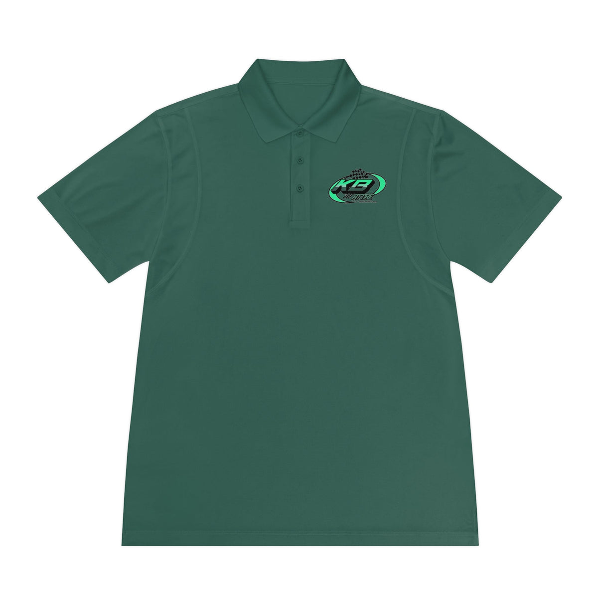KB Attire Men's Logo Sport Polo Shirt