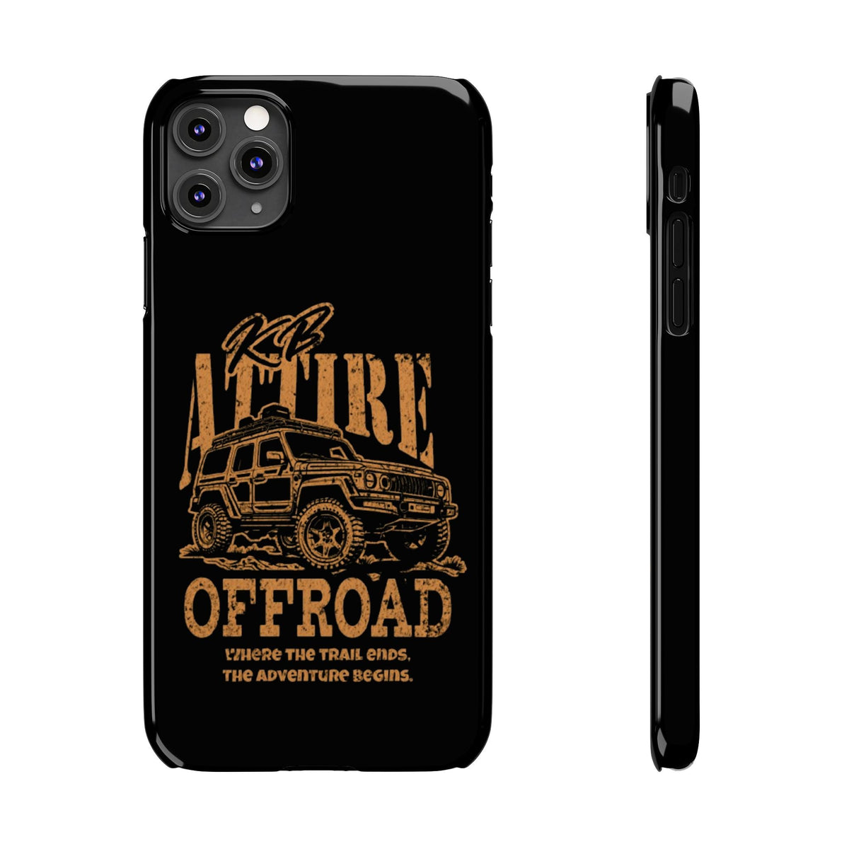 KB Attire Offroad Adventure IPhone Case (Black)