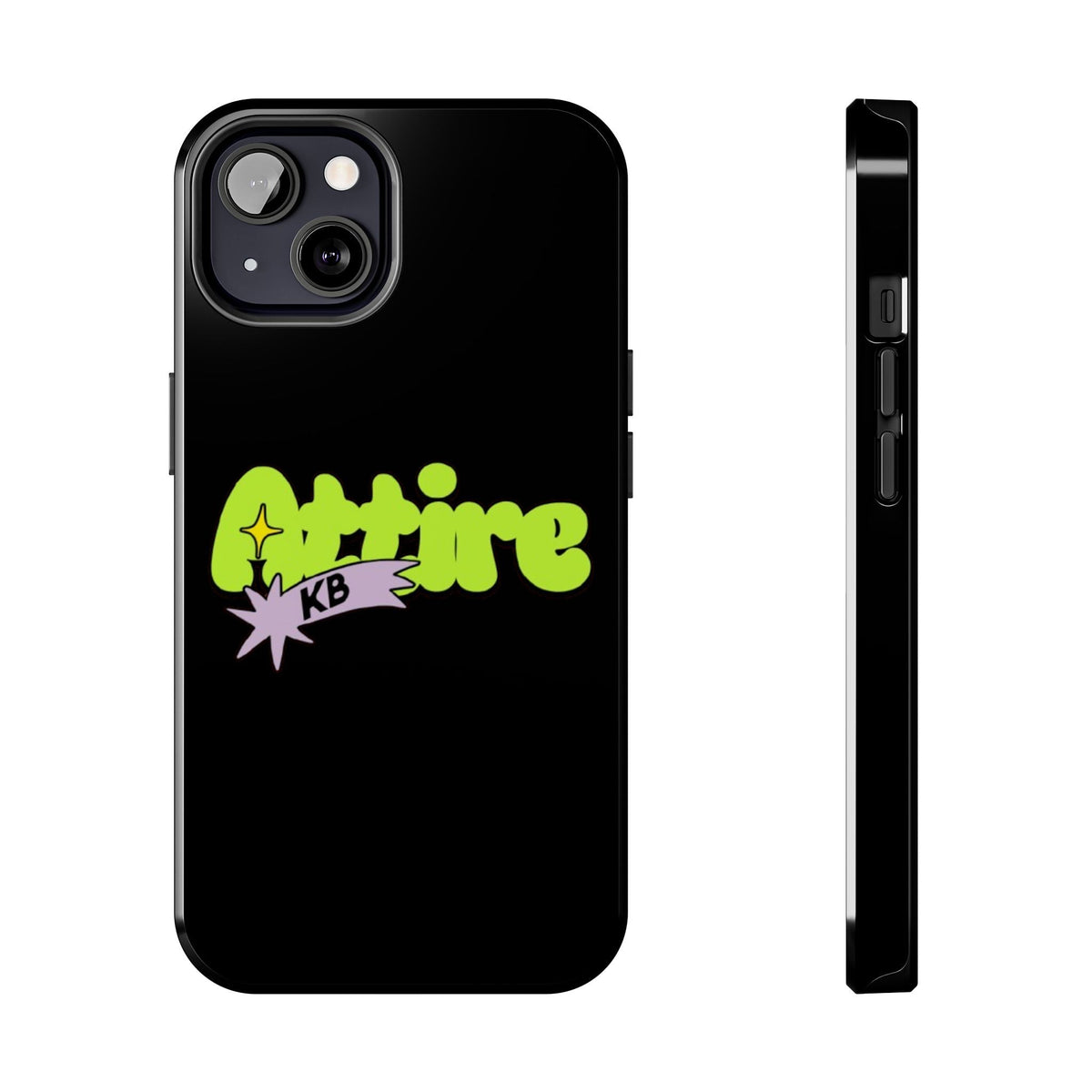KB Attire Cartoon Phone Case (Black)