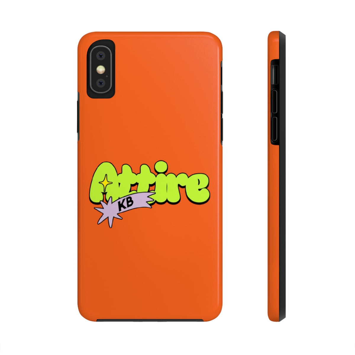 KB Attire Cartoon Phone Case (Orange)