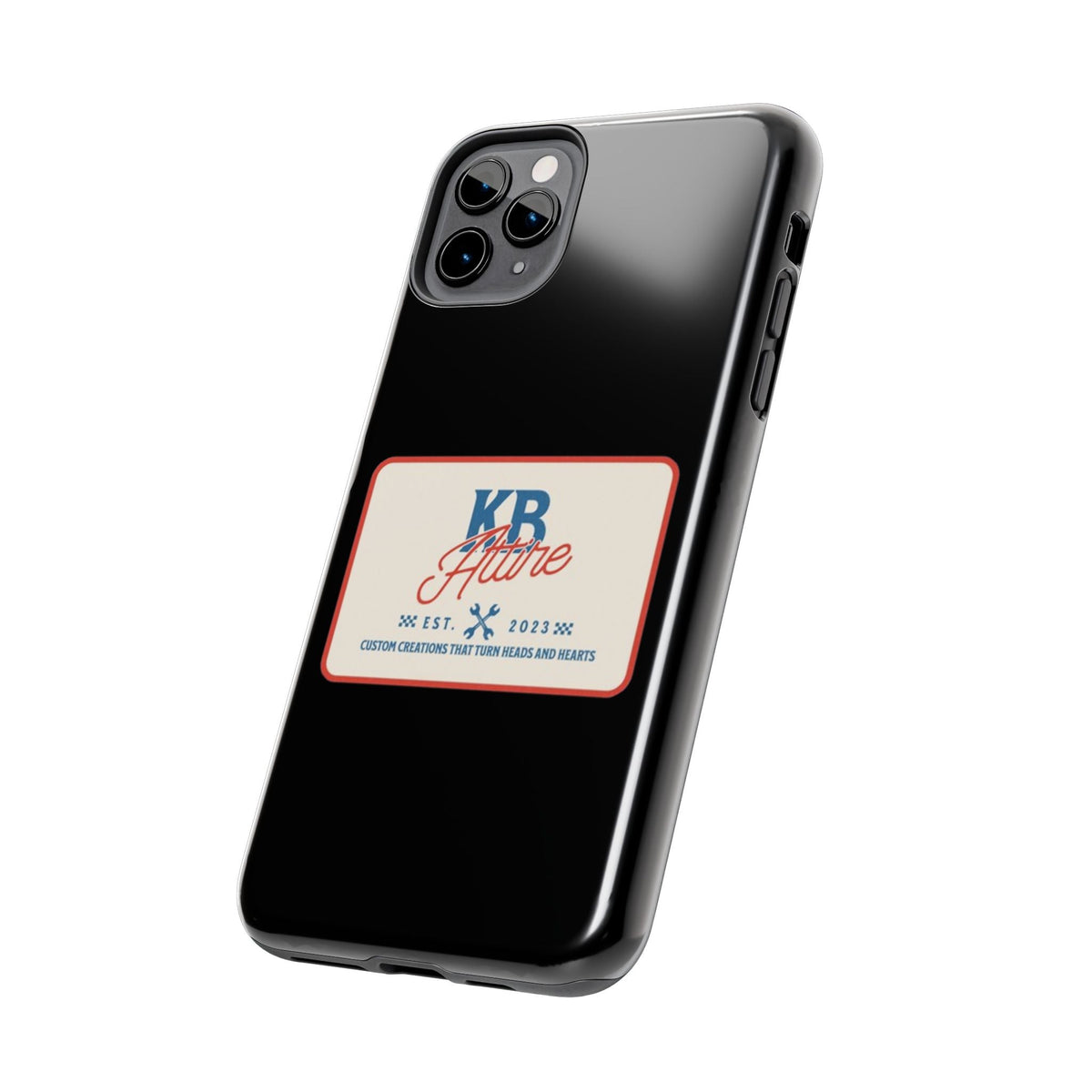 KB Attire 'The Patch' Phone Case (Black)