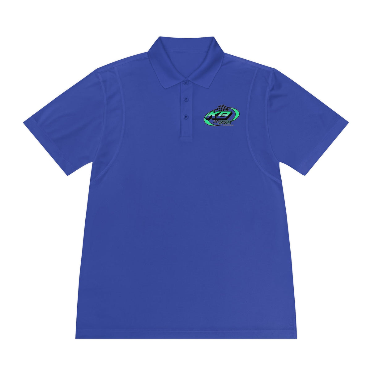 KB Attire Men's Logo Sport Polo Shirt