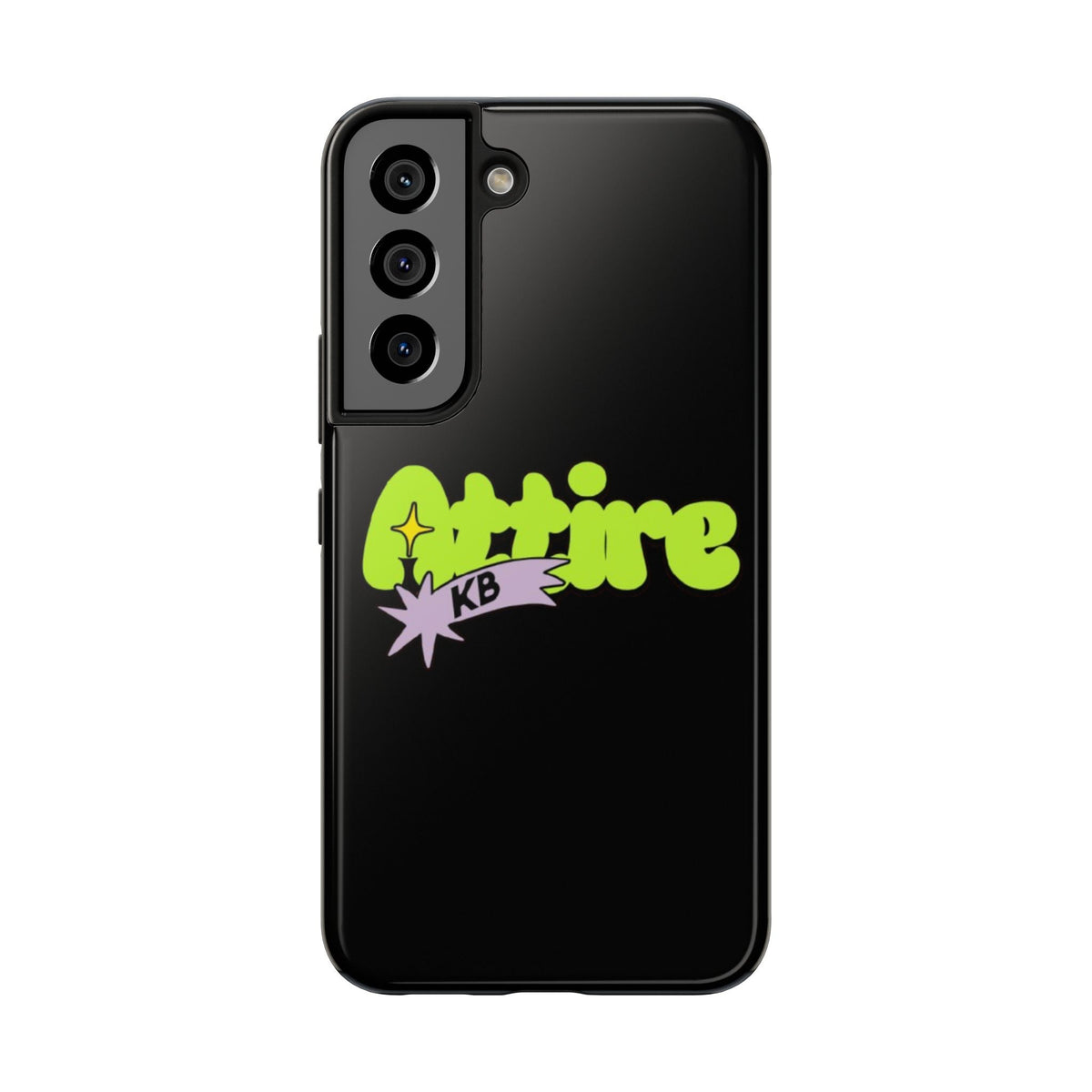 KB Attire Cartoon Phone Case (Black)