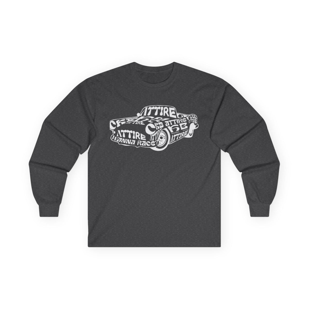 KB Attire 'Car' Logo Long Sleeve Tee