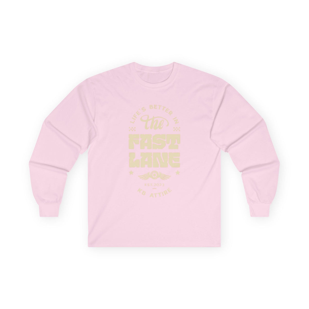 Unisex Long Sleeve 'Fast Lane' Tee