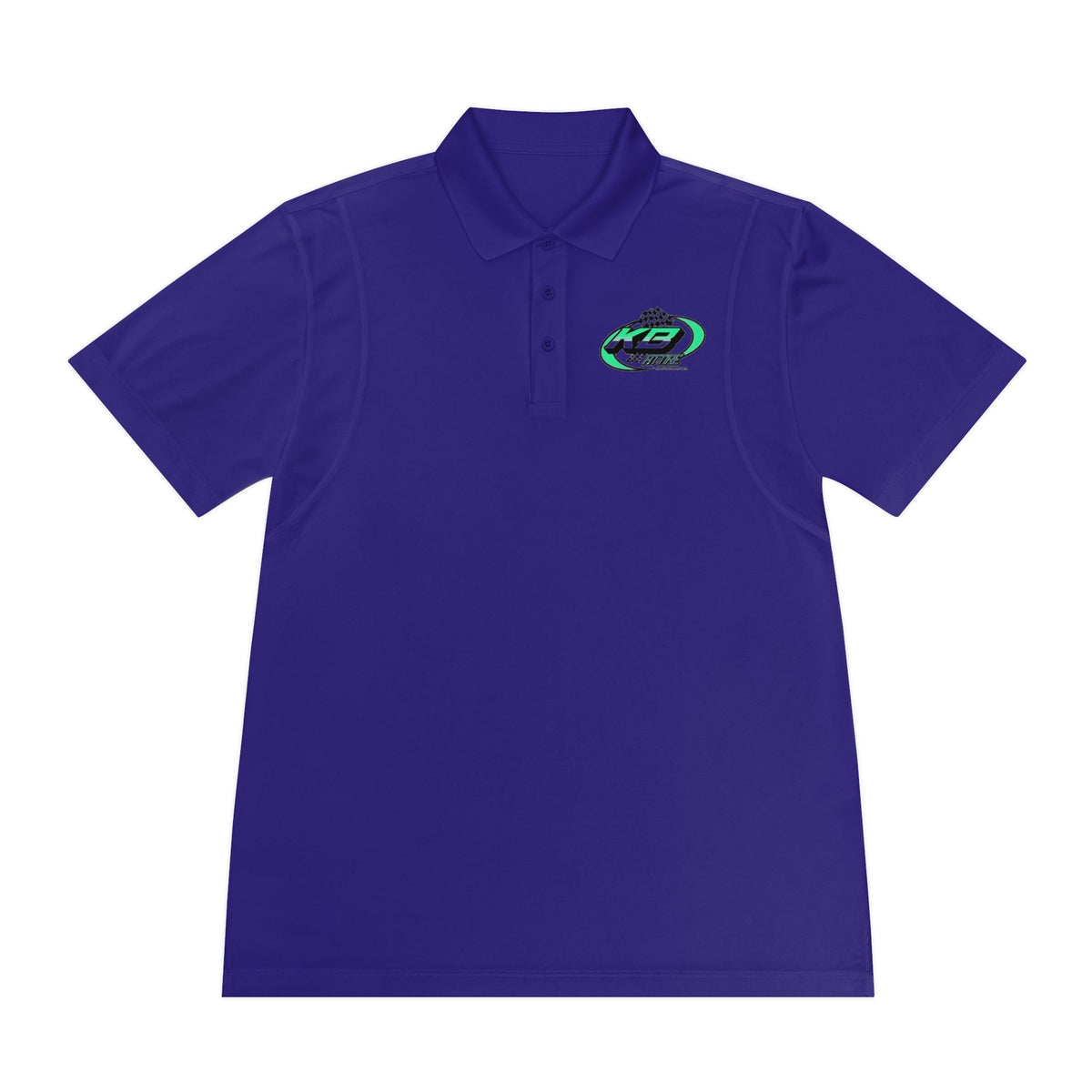 KB Attire Men's Logo Sport Polo Shirt
