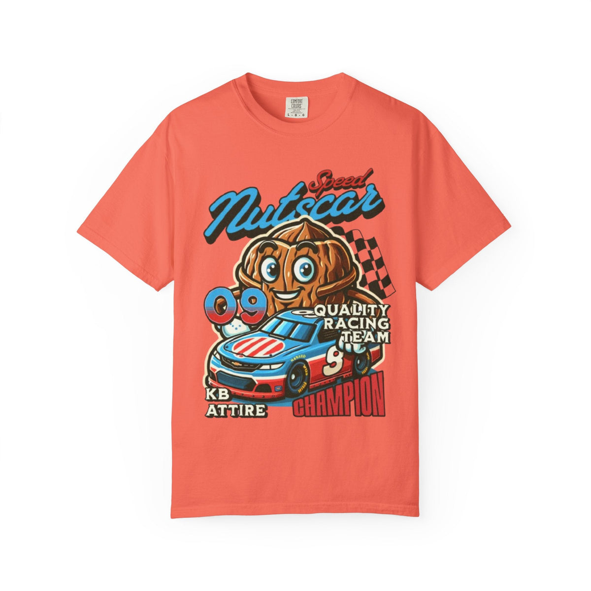 Champion Nutcar Racing T-Shirt | Unisex Garment-Dyed Tee for Racing Fans