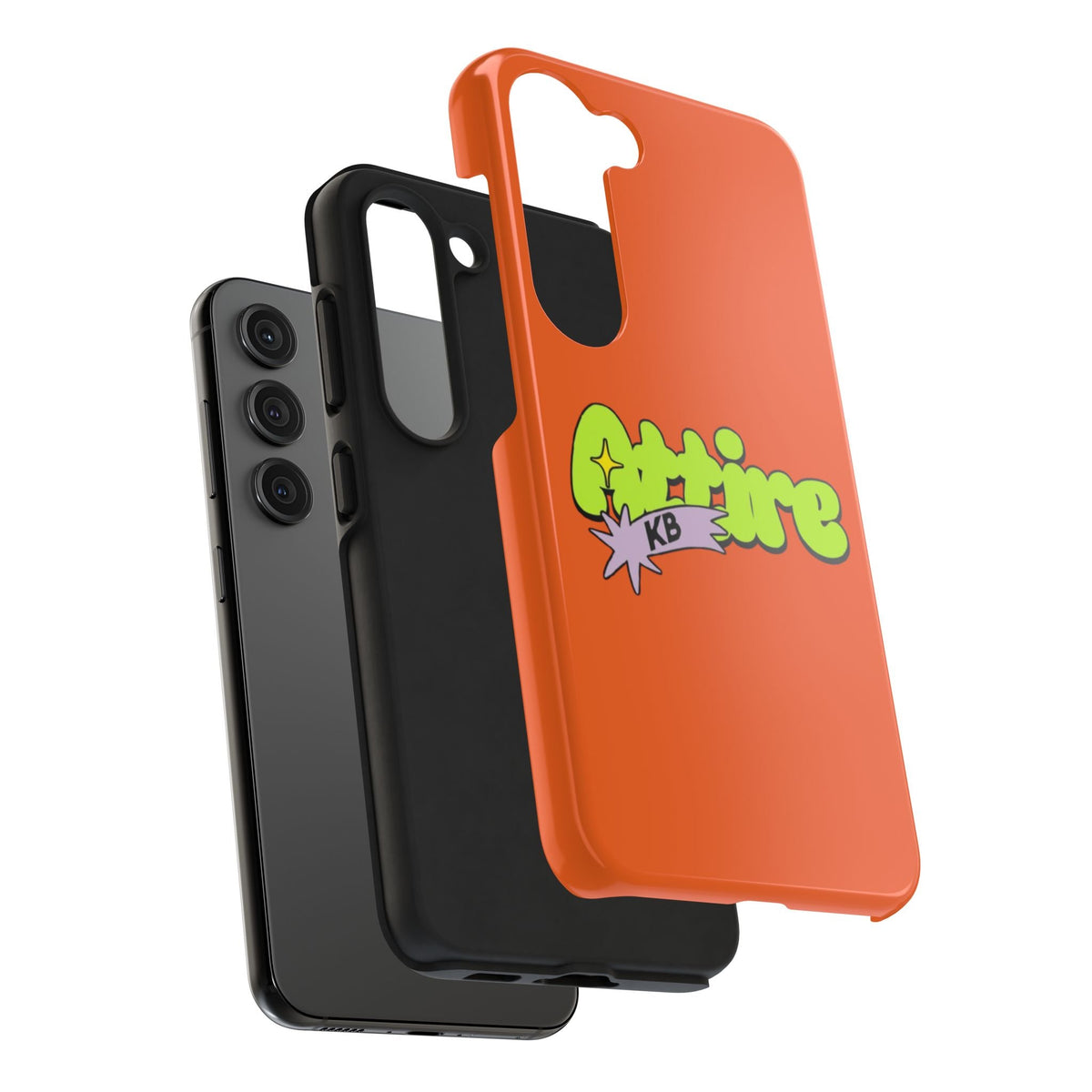 KB Attire Cartoon Phone Case (Orange)