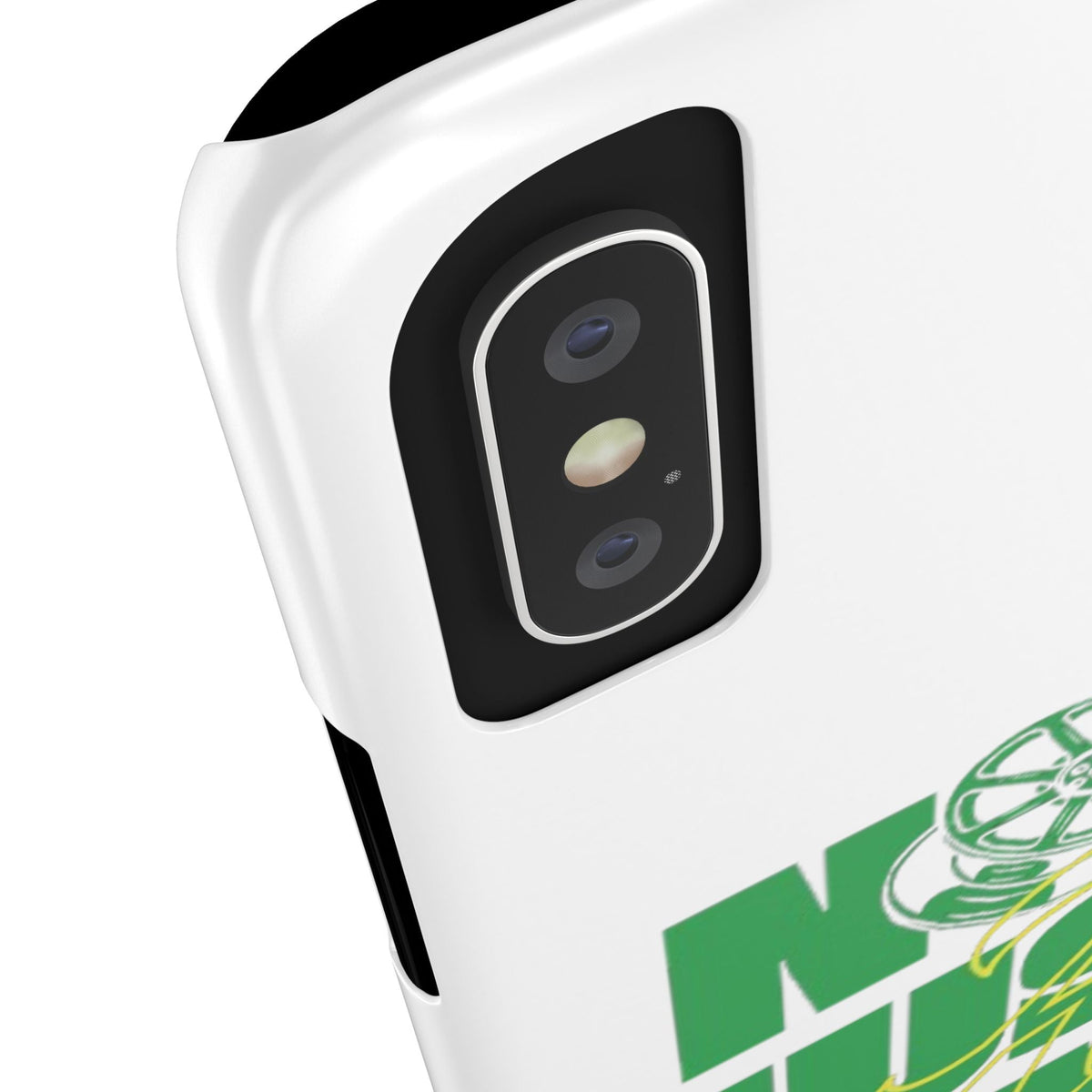 Not Just A Car Slim IPhone Cases (White)