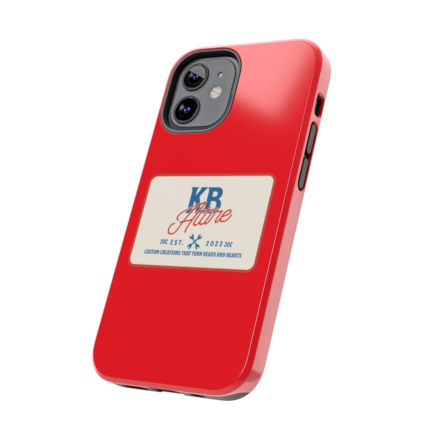KB Attire 'The Patch' Phone Case (Red)