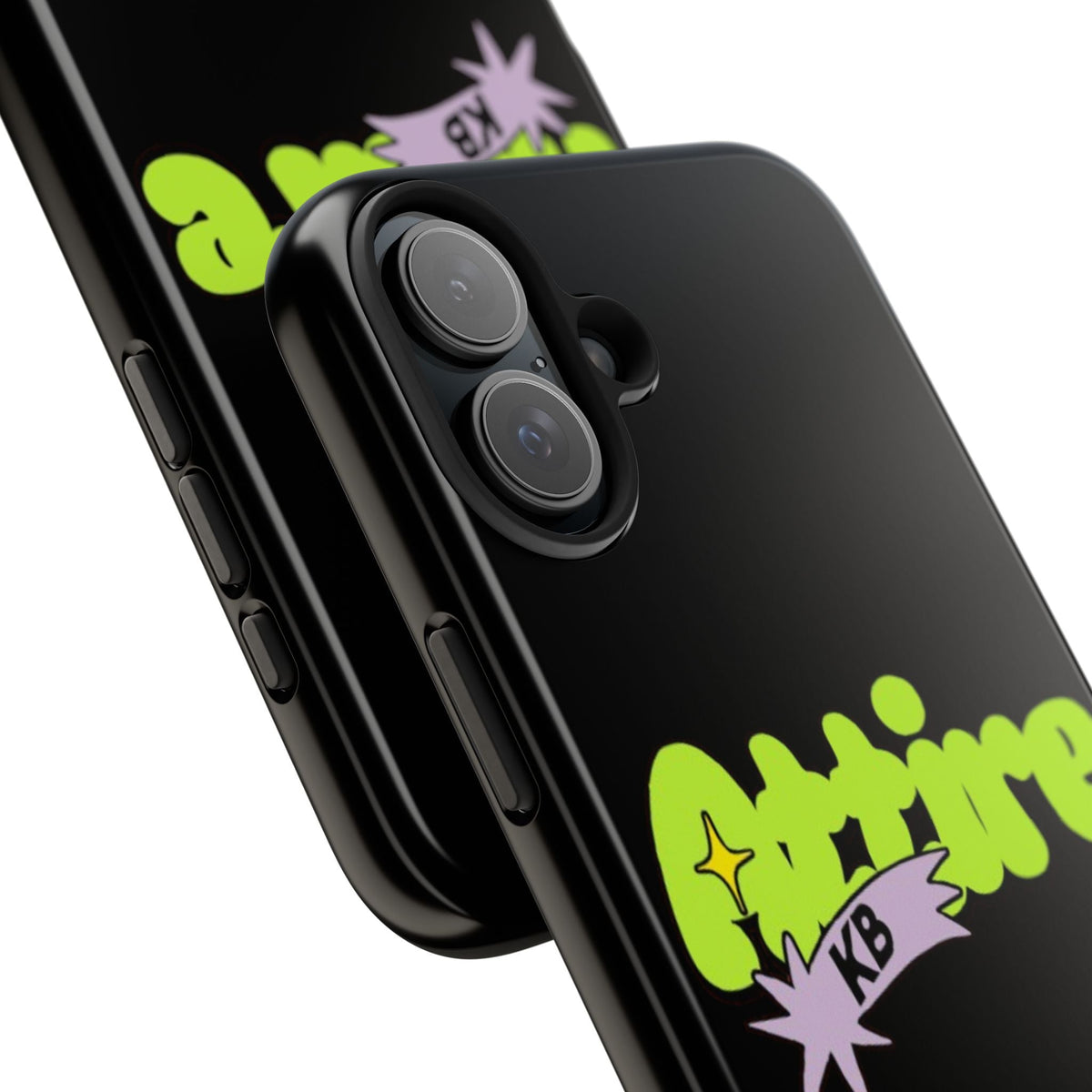 KB Attire Cartoon Phone Case (Black)