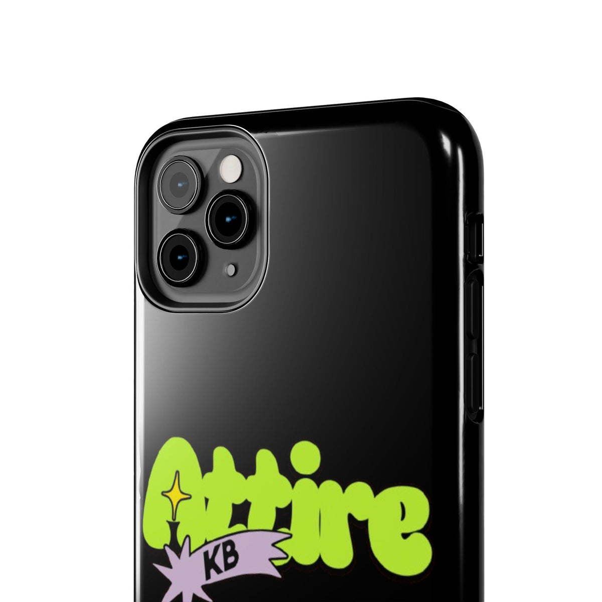 KB Attire Cartoon Phone Case (Black)