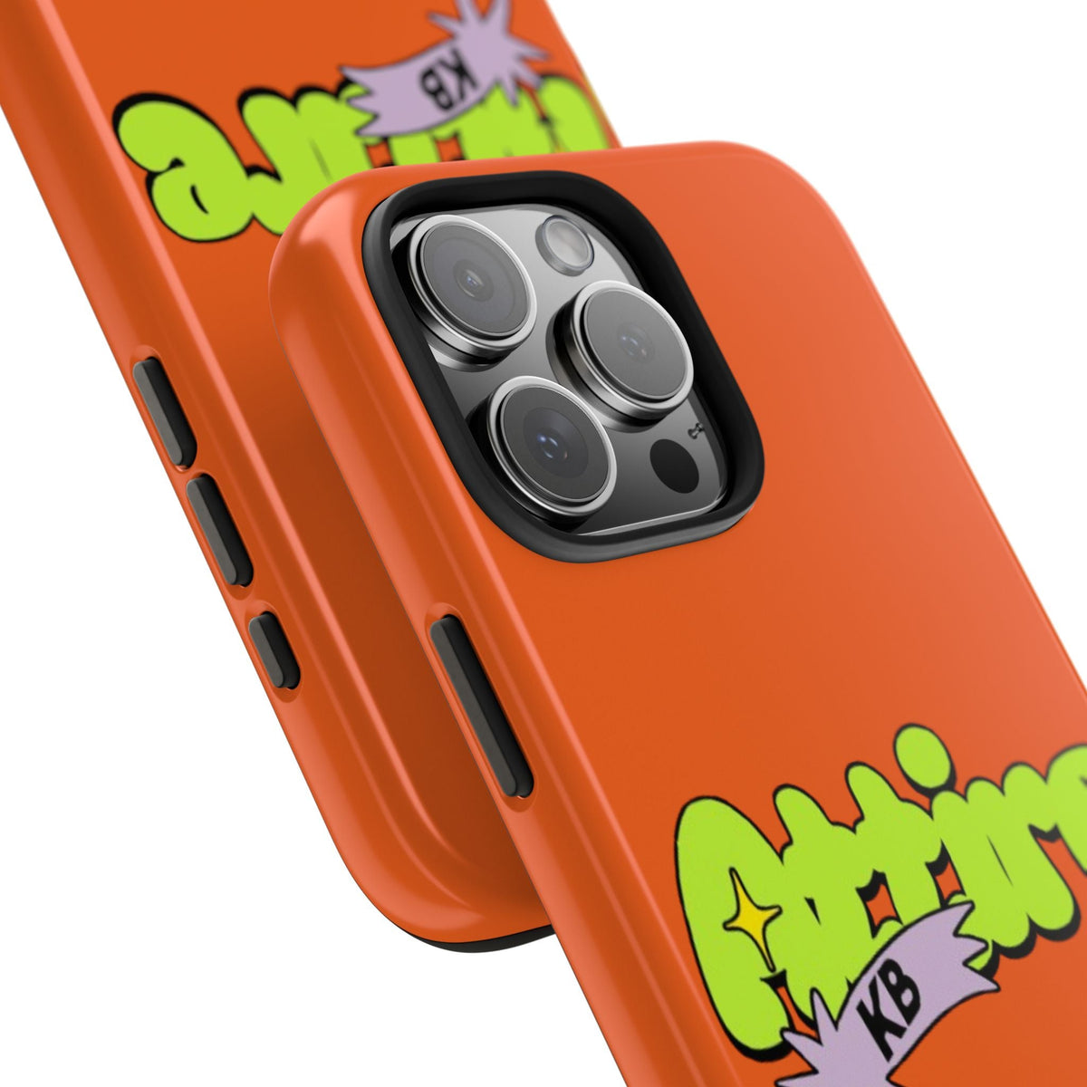 KB Attire Cartoon Phone Case (Orange)