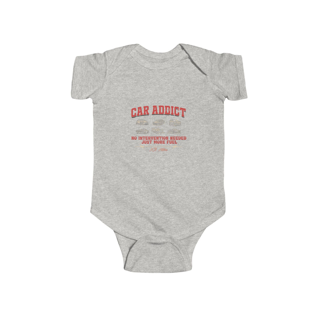 KB Attire Car Addict Infant Bodysuit