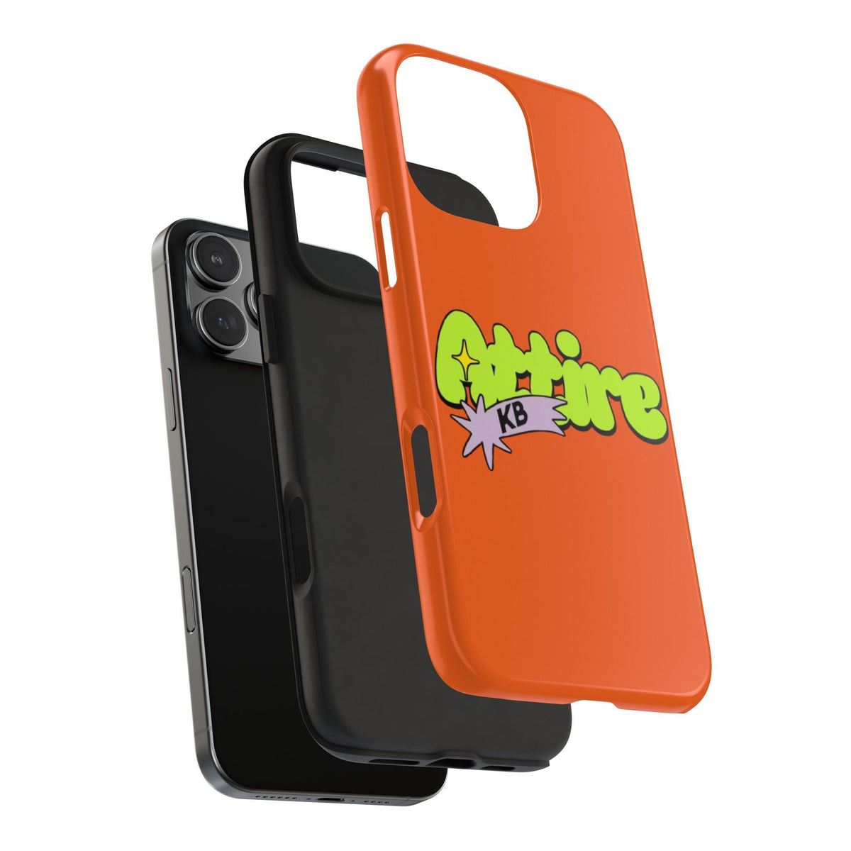 KB Attire Cartoon Phone Case (Orange)