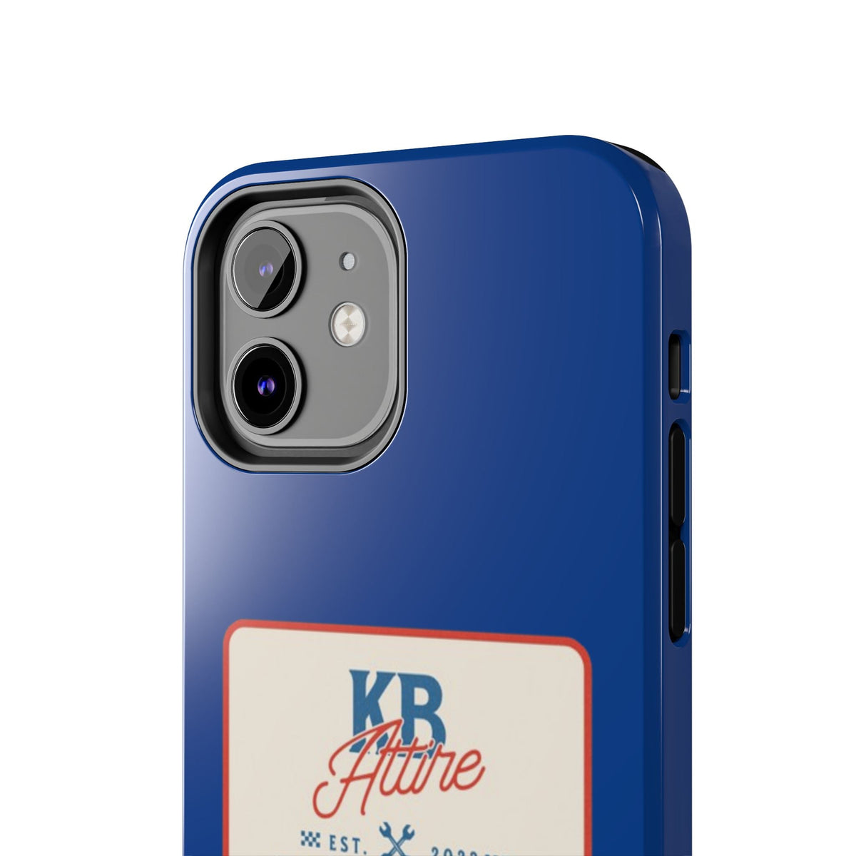 KB Attire 'The Patch' Phone Case (Blue)