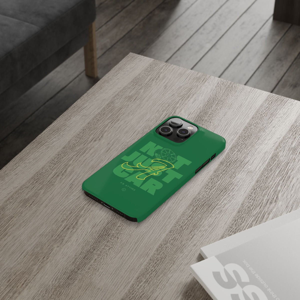 Not Just A Car Slim IPhone Cases (Green)