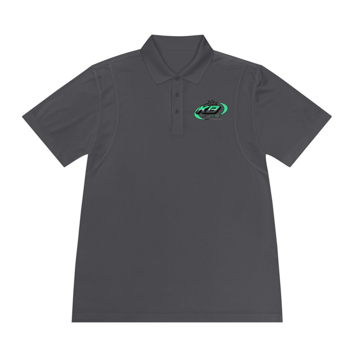 KB Attire Men's Logo Sport Polo Shirt