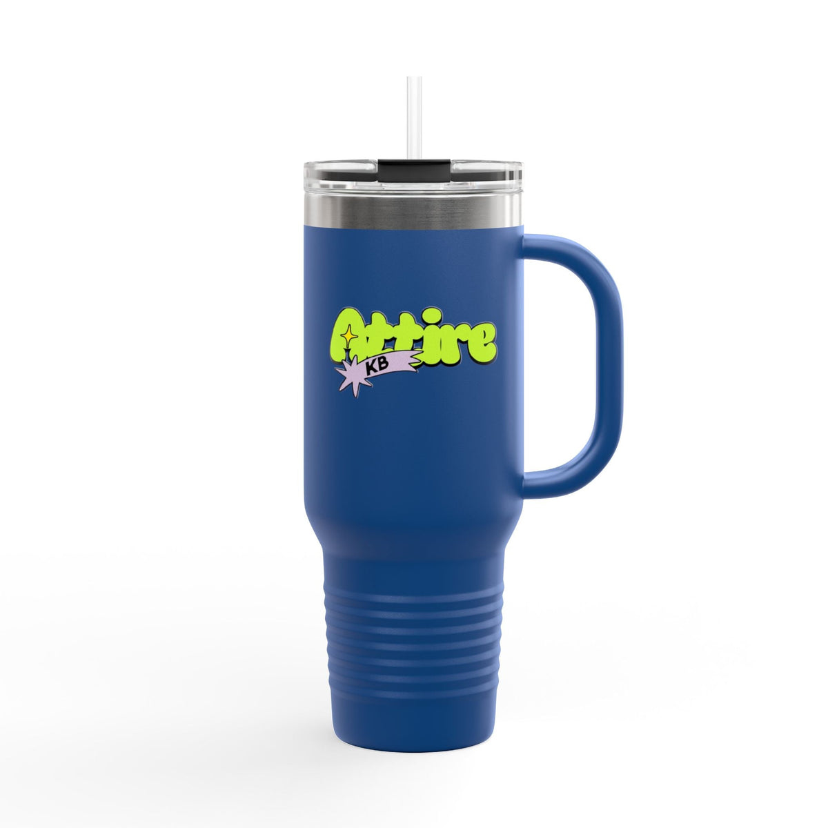 KB Attire Cartoon Travel Mug for On-the-Go 40oz Thermal Cup