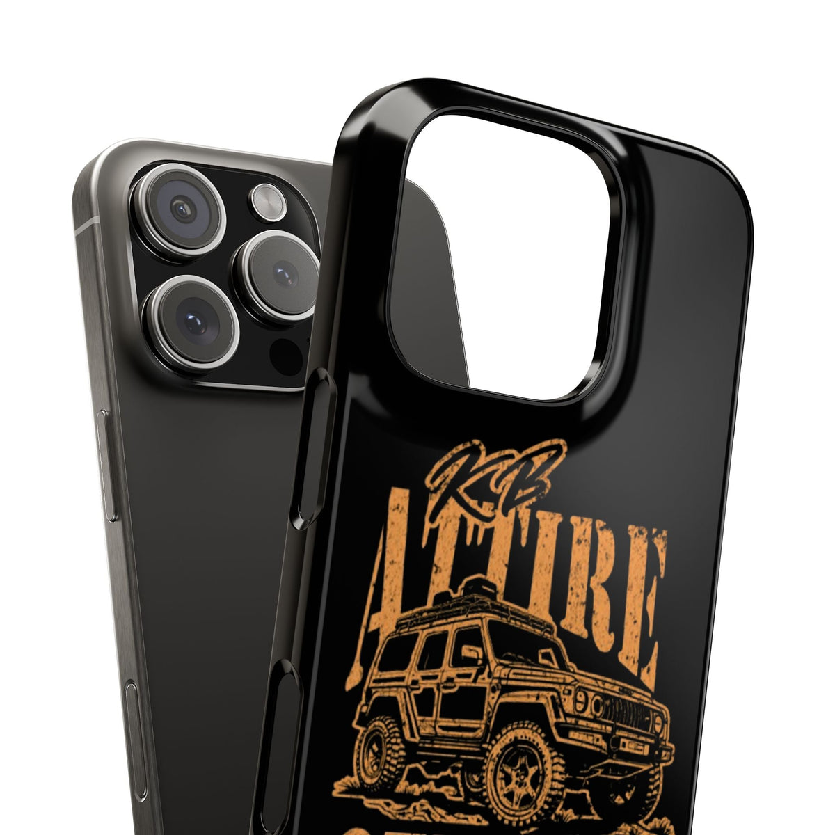 KB Attire Offroad Adventure IPhone Case (Black)