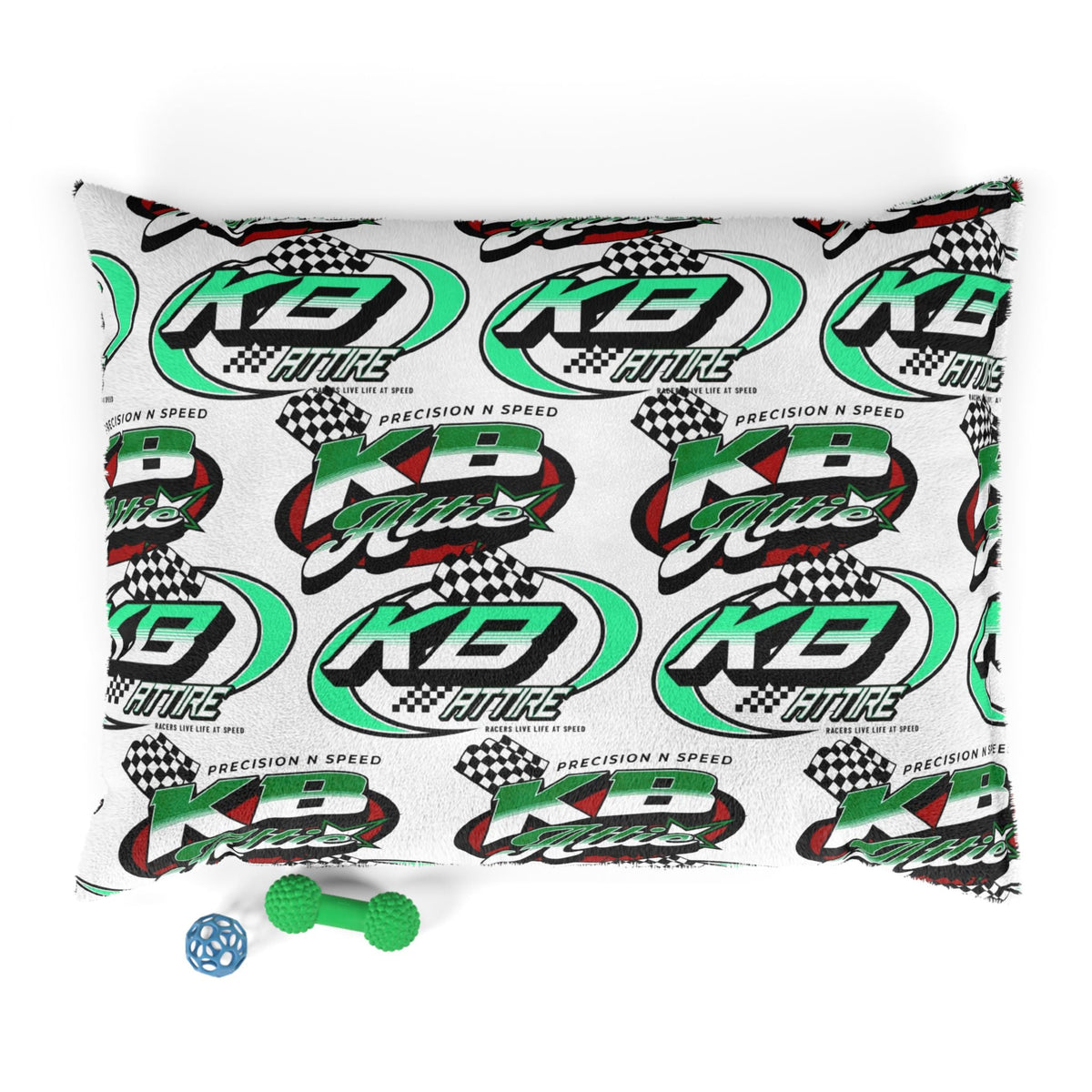 KB Attire All Over Logo Pet Bed
