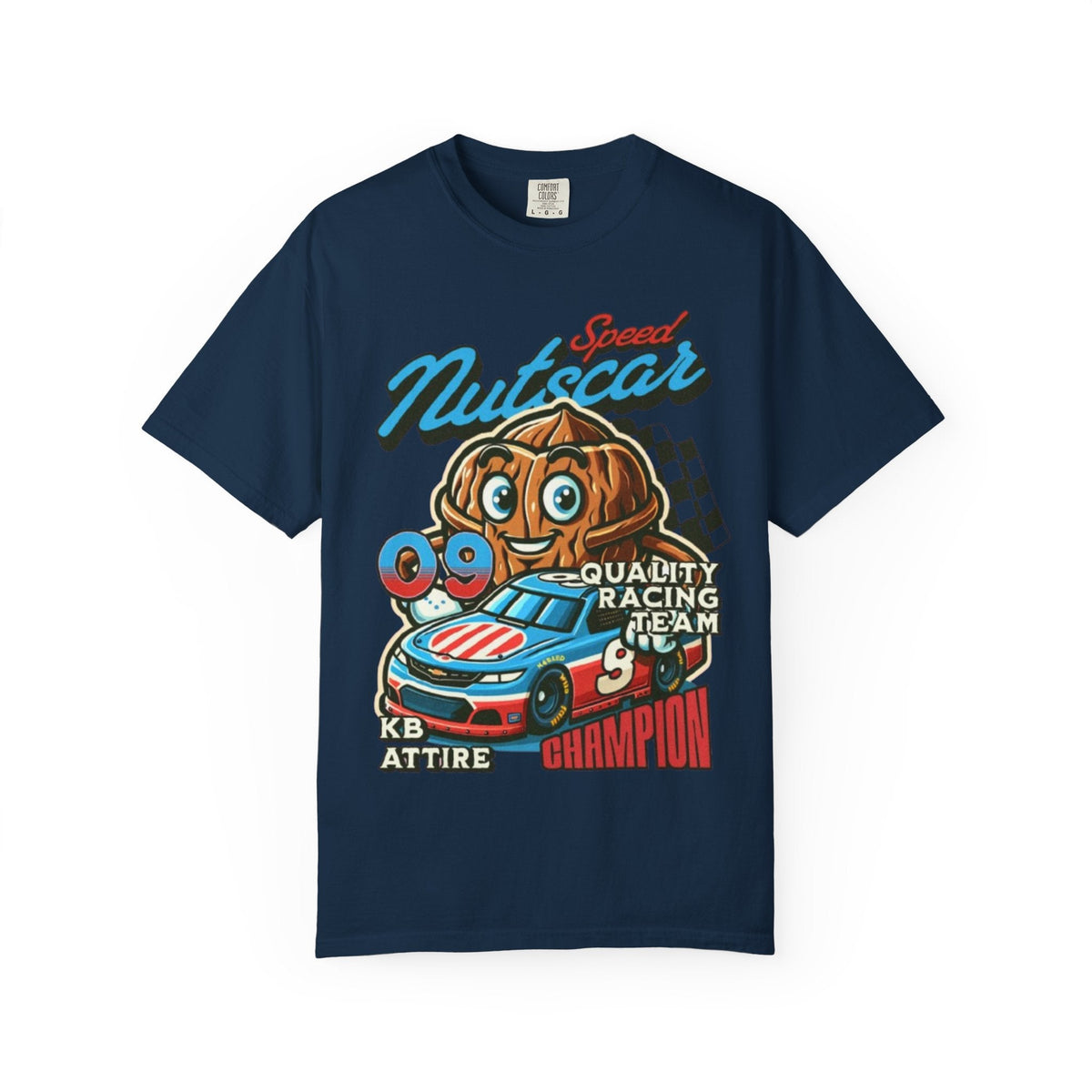 Champion Nutcar Racing T-Shirt | Unisex Garment-Dyed Tee for Racing Fans