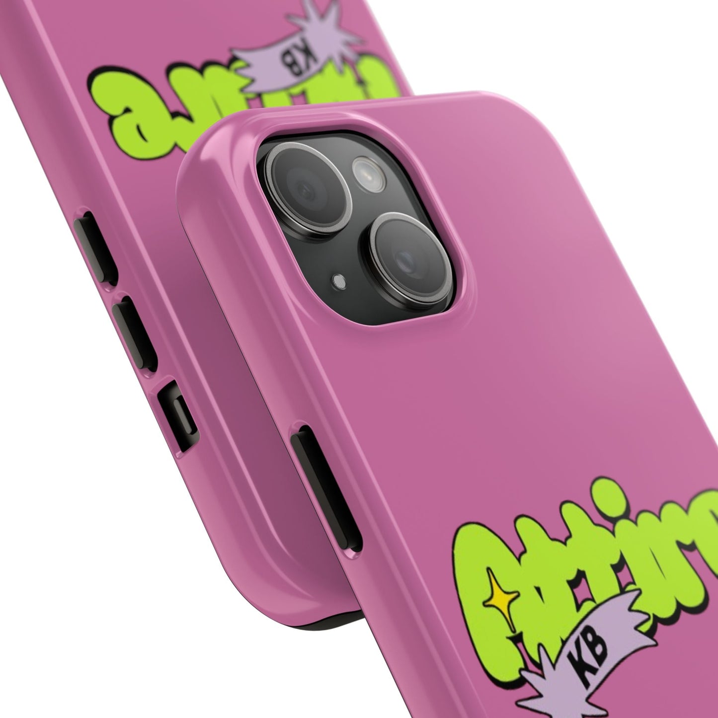 KB Attire Cartoon Phone Case (Pink)