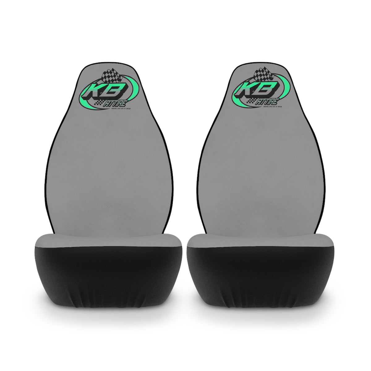 KB Attire "Racer Rush" Polyester Car Seat Covers