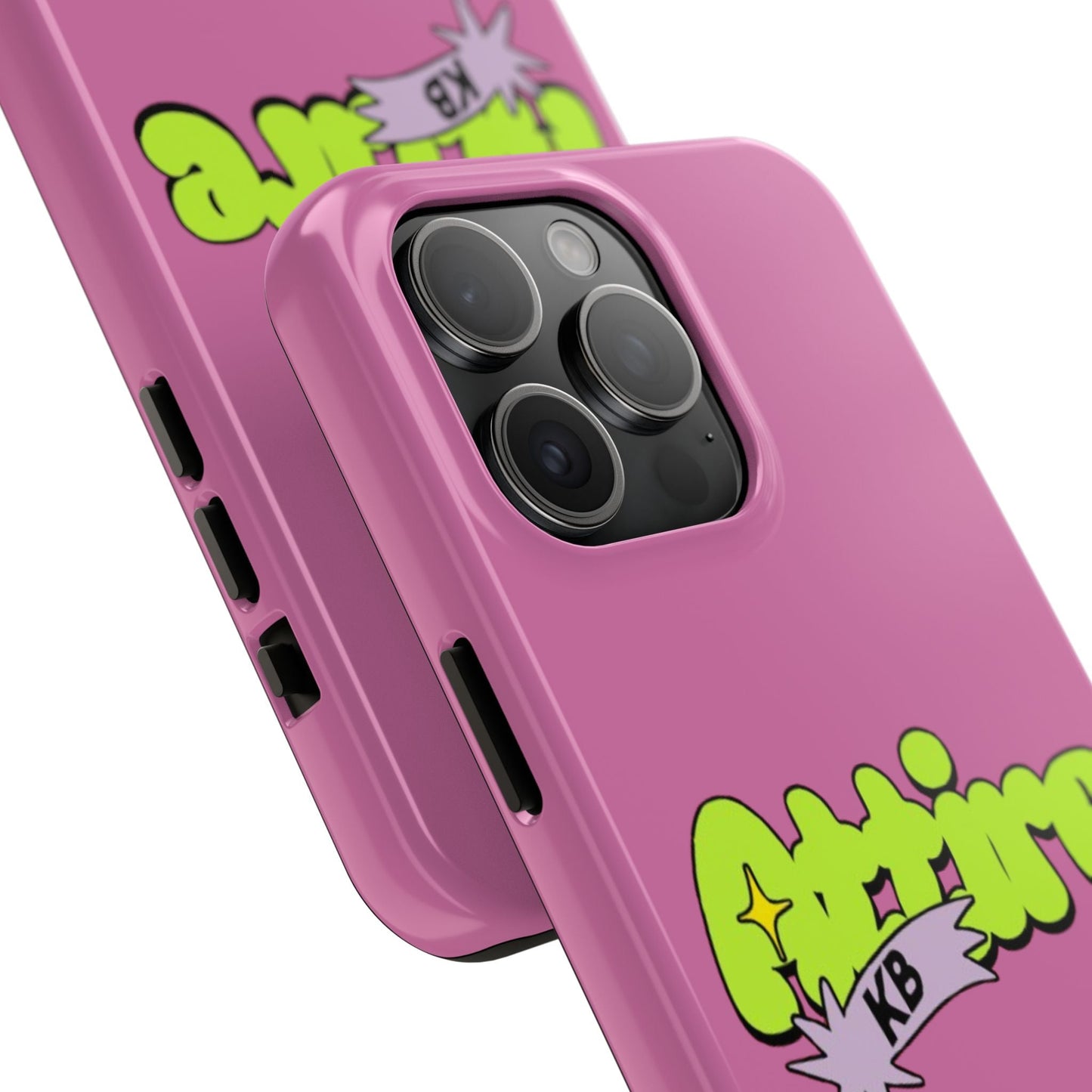 KB Attire Cartoon Phone Case (Pink)