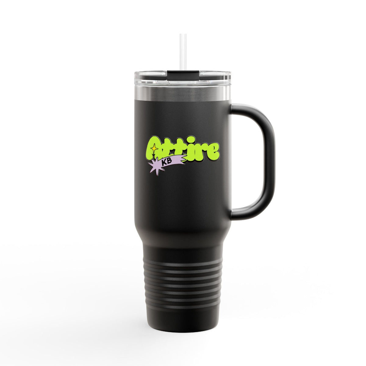 KB Attire Cartoon Travel Mug for On-the-Go 40oz Thermal Cup