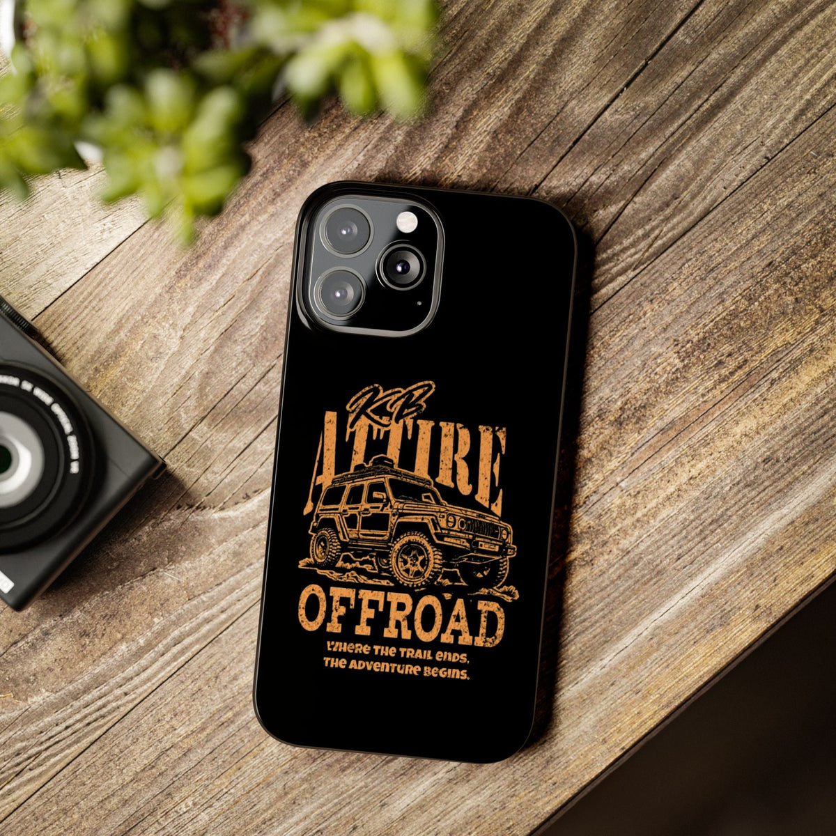 KB Attire Offroad Adventure IPhone Case (Black)