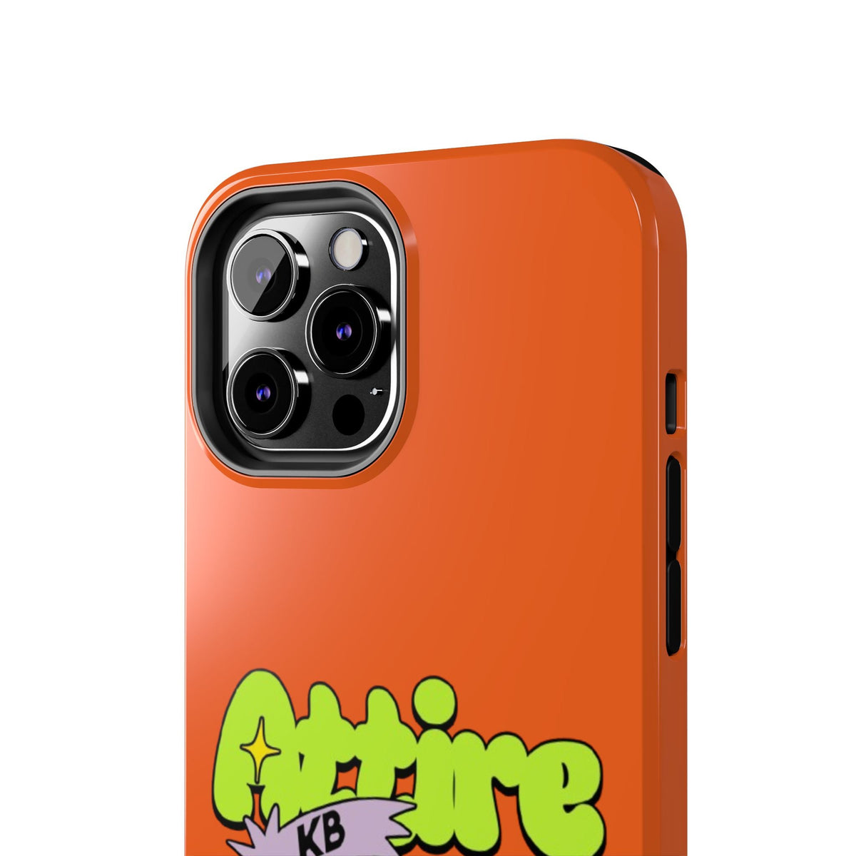 KB Attire Cartoon Phone Case (Orange)