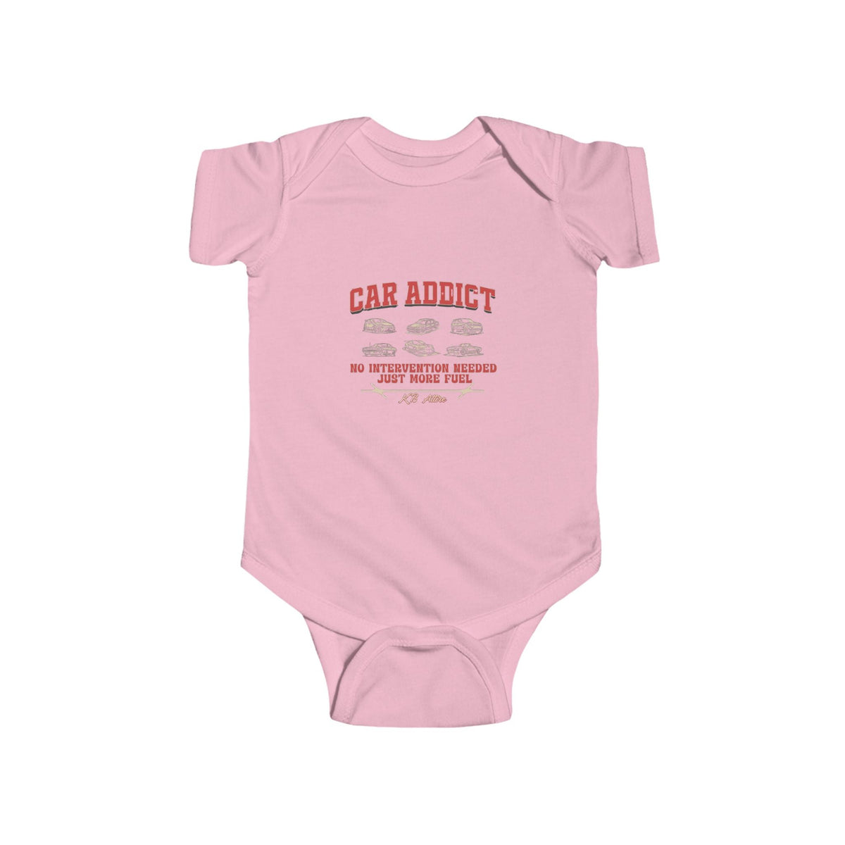 KB Attire Car Addict Infant Bodysuit