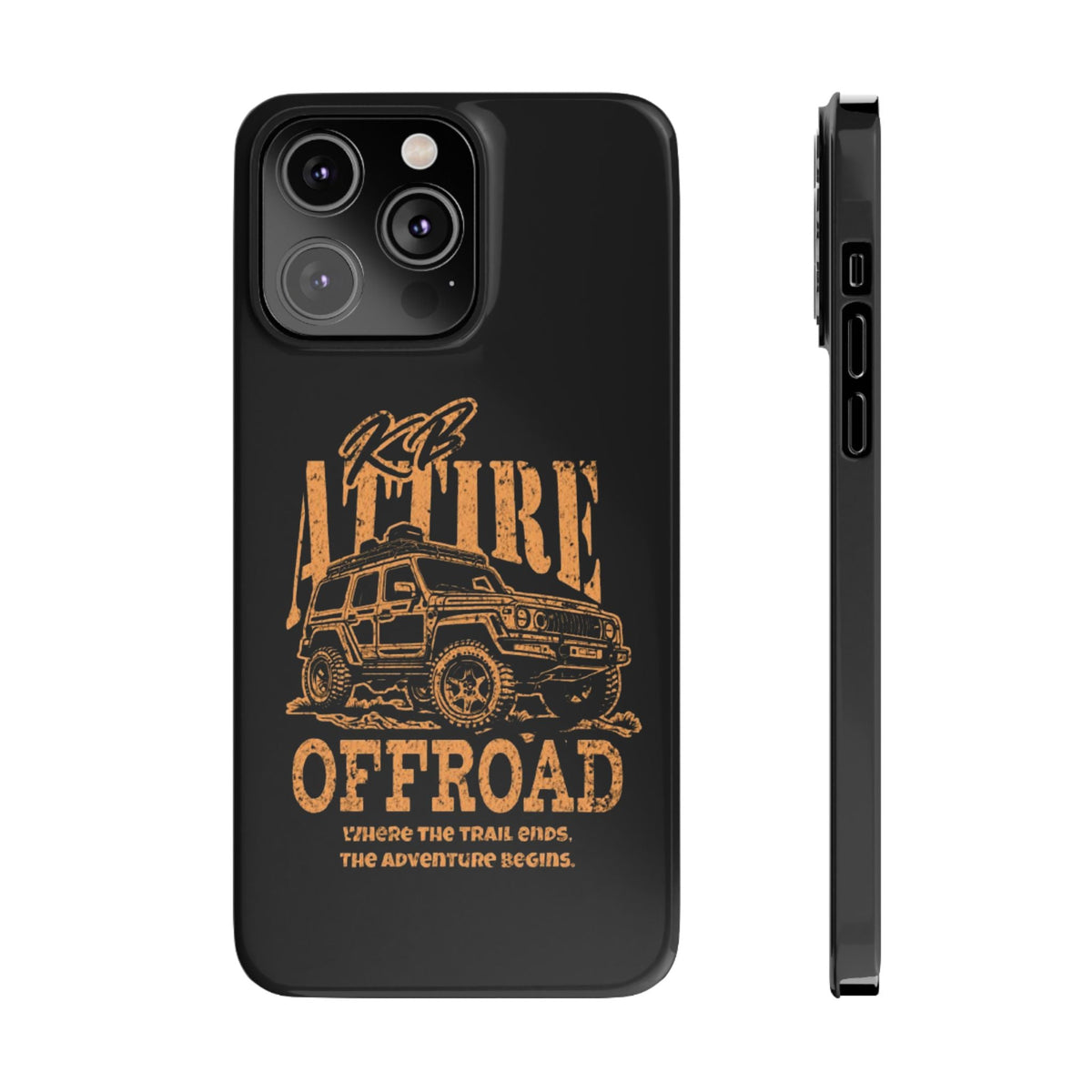 KB Attire Offroad Adventure IPhone Case (Black)