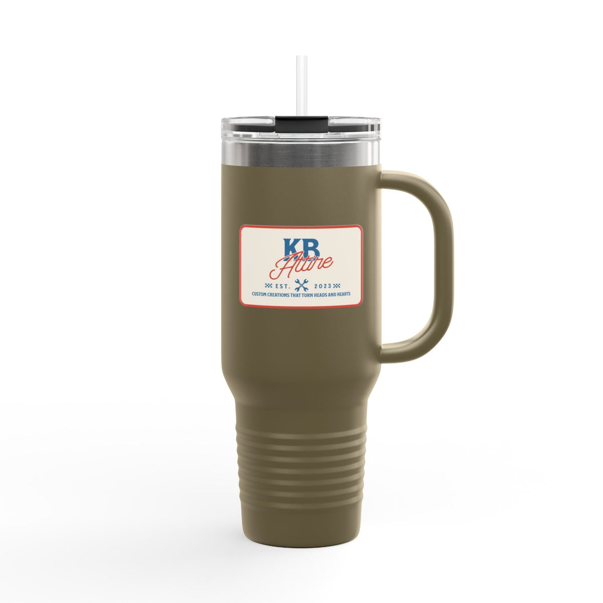 Custom Insulated 'Patch 'Travel Mug