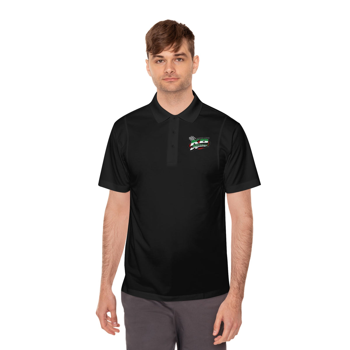 KB Attire Logo Sporty Men's Polo Shirt