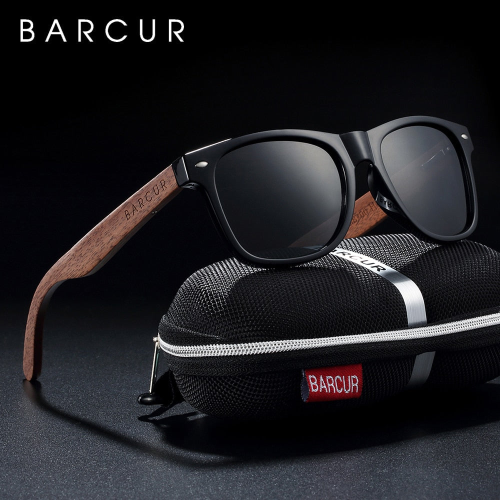 High Quality Black Walnut Sunglasses