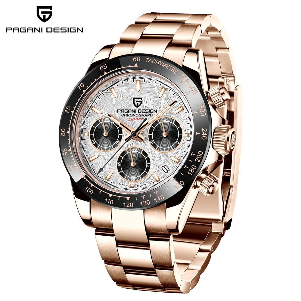 Quartz Luxurious Business Watch