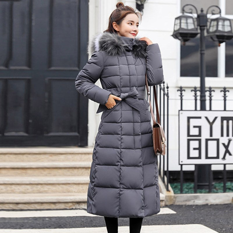 winter clothes women Fur Parkas Quilted jackets