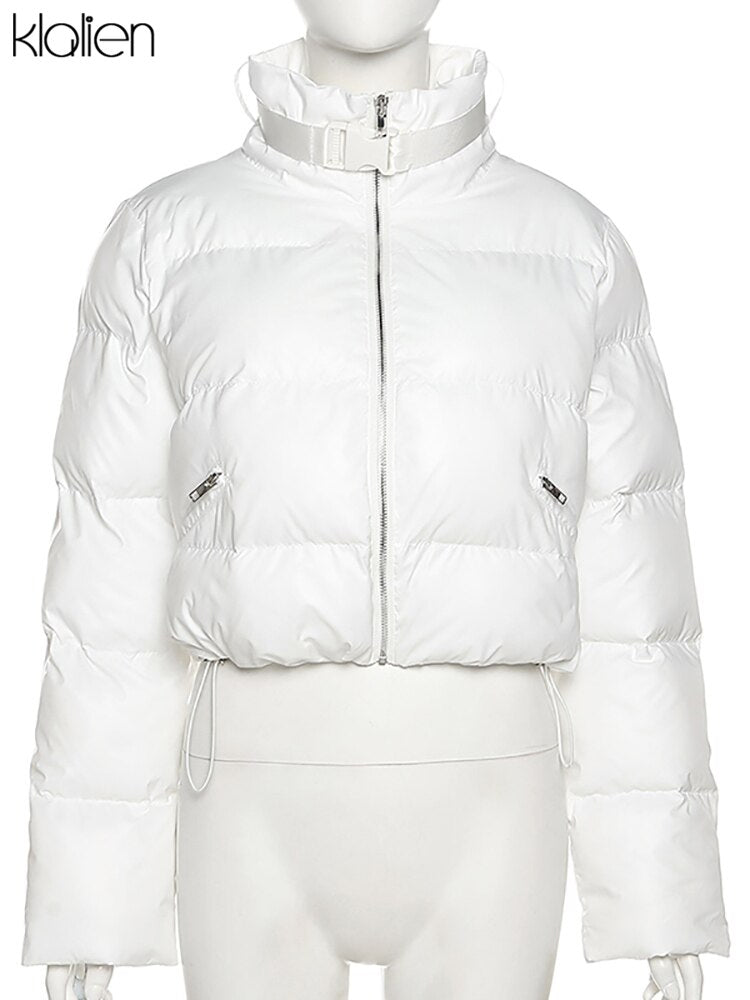 KLALIEN Winter Thicken Warm Padded Jacket