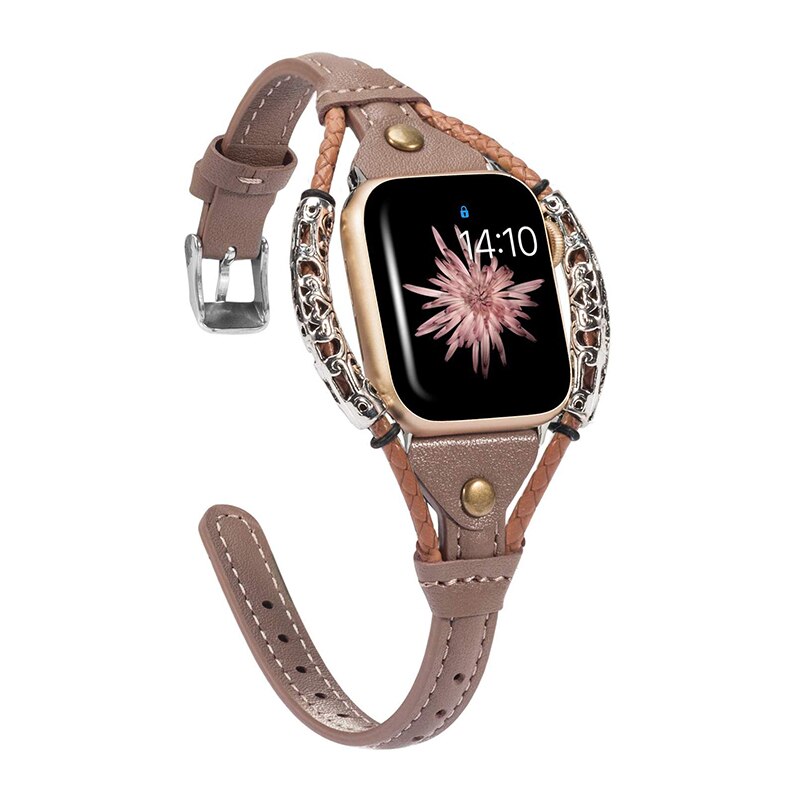 Genuine Leather Strap for Apple Watch Band