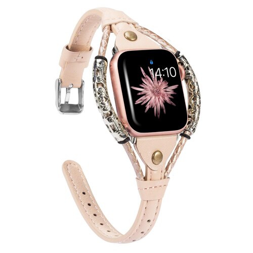 Genuine Leather Strap for Apple Watch Band