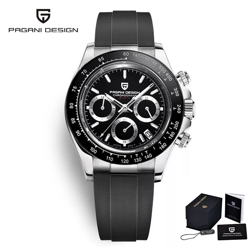 Quartz Luxurious Business Watch