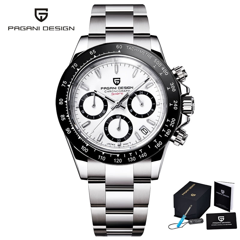 Quartz Luxurious Business Watch