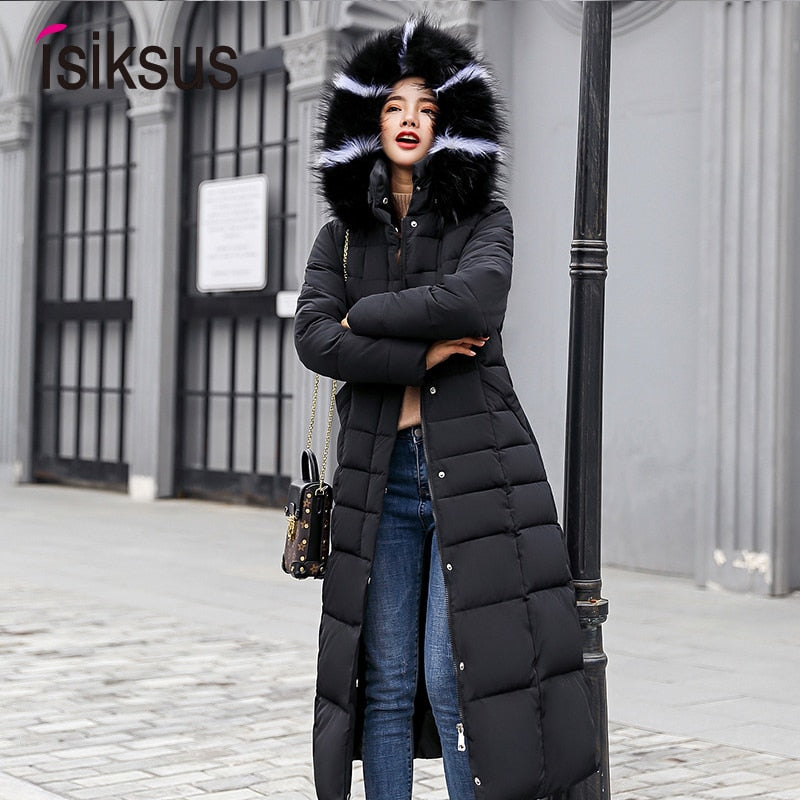 winter clothes women Fur Parkas Quilted jackets