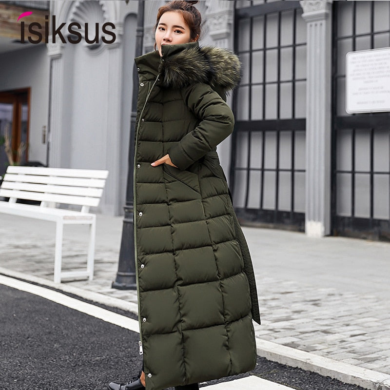 winter clothes women Fur Parkas Quilted jackets